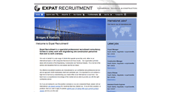 Desktop Screenshot of expatrecruitment.co.uk