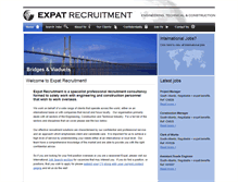 Tablet Screenshot of expatrecruitment.co.uk